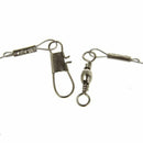 Steel String Leader Trace With Snap Safety Snaps Fishing Wire Line Rope Wire