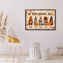 5D Rhinestone Picture DIY Pumpkin Goblin Full Round Drill Diamond Painting Kit