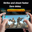 GT01 2x PUBG Mobile Trigger Grip Gamepad Fire Button Shooter Phone Controllers