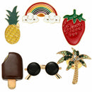 Cute Creative Jewelry Accessories Enamel Brooch Badge Collar Pin Japan Brooch
