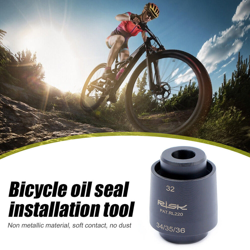 RISK Mountain Bike Front Fork Inner Tube Oil Dust Seal Tool 32/34/35/36mm