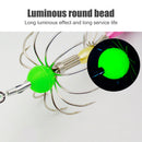 #A Luminous Squid Umbrella Hook Carbon Steel Cuttlefish Soft Hook Fishing Equipm