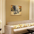 Home Decoration Grassland Elephant DIY Full Round Drill Diamond Painting Kit