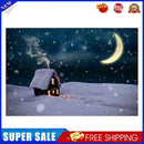 Christmas House Backdrop Photography Background Cloth Video Studio Photo Decor