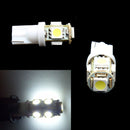 12V 5 SMD LED Car Auto Light Bulb White Light Parking Safe Car Side Lamp