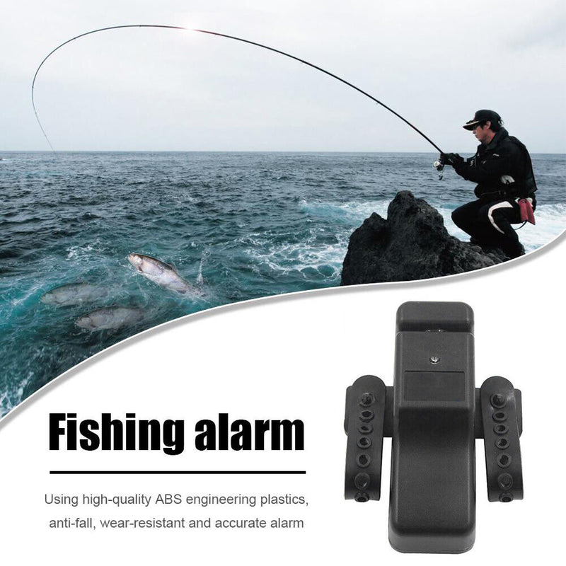 Carp Fishing Bite Alarm LED Electronic Fishing Clip Rod Alert Indicator