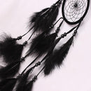 Bead Dream Catcher Black Feather Crafts Handmade Home Hanging Gifts Newly