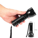 Ultraviolet Torch Waterproof 395-400nm 51 LED UV Detection Flashlight Lamp