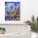 5D Diamond Painting City Street Full Round Drill DIY Mosaic Kit Home Pictures