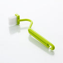 Bathroom Plastic Curved Handle Cleaning Brush Cleaning Scrubber Toilet Brush