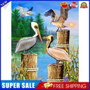 5D DIY Diamond Painting Kits Beach Activity Full Round Drill Decor (X437)