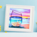 Cup Shot 5D DIY Full Round Drill Diamond Painting Art Cross Stitch (WB090) Newly