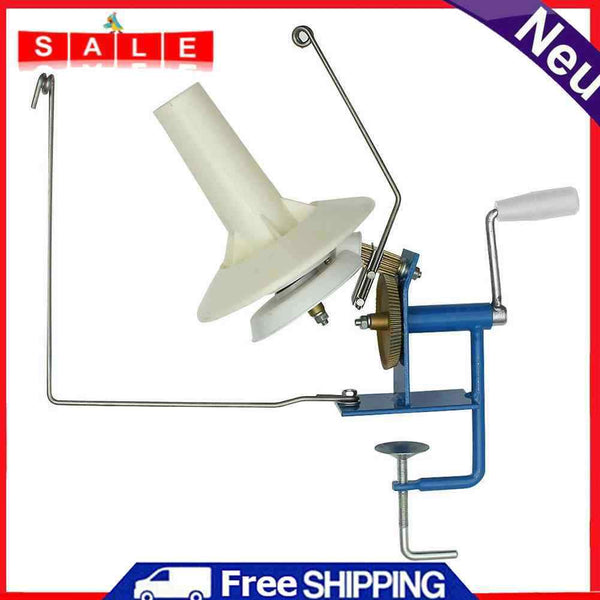 Professional Metal Yarn Ball Winder Household Hand Operated Wool Winding Machine