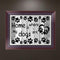 5DDIY Diamond Painting Cross Stitch Dog Home is Where Rhinestone Embroidery