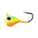 6Pcs Winter Ice Fishing Jig Head Barbed Hooks Lure Tackle Bait Set 15mm/1.1 B7H7