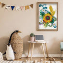 Diamond Painted DIY Quilling Paper Partial Special Drill Picture Home Decorat
