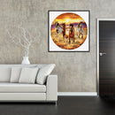 5D DIY Full Drill Diamond Painting Horse Cross Stitch Home Decor (C1083)