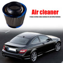 76mm Inlet Car Cold Air Intake Cone Washable Clamp-on Dry Air Filter Burnt