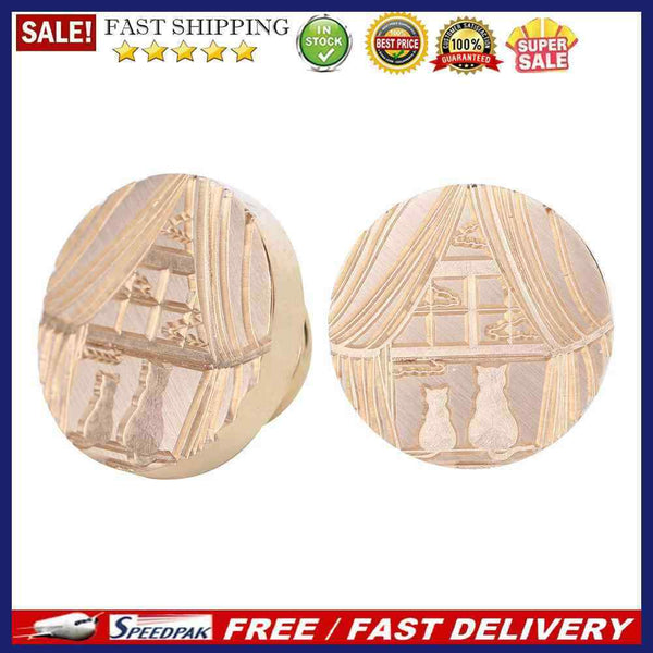 Animal Retro Wax Seal Stamp Head Fire Paint for Wedding Invitations (DW15)