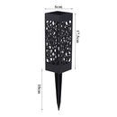 Black Cemetery Courtyard Lawn Flower Basket Garden Vase Flower Holder