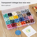 600-700pcs Fire Painting Sealing Wax Pills Wax Seal Beads for Stamp Envelope
