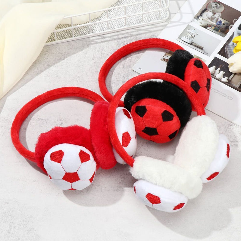 Winter Autumn Windproof Warm Plush Earmuffs Ear Warmers Skiing Earflap Ear Muff