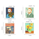 Accessories Costume Jewelry Van Gogh Kwai Pin Van Gogh Brooch Enamel Badge
