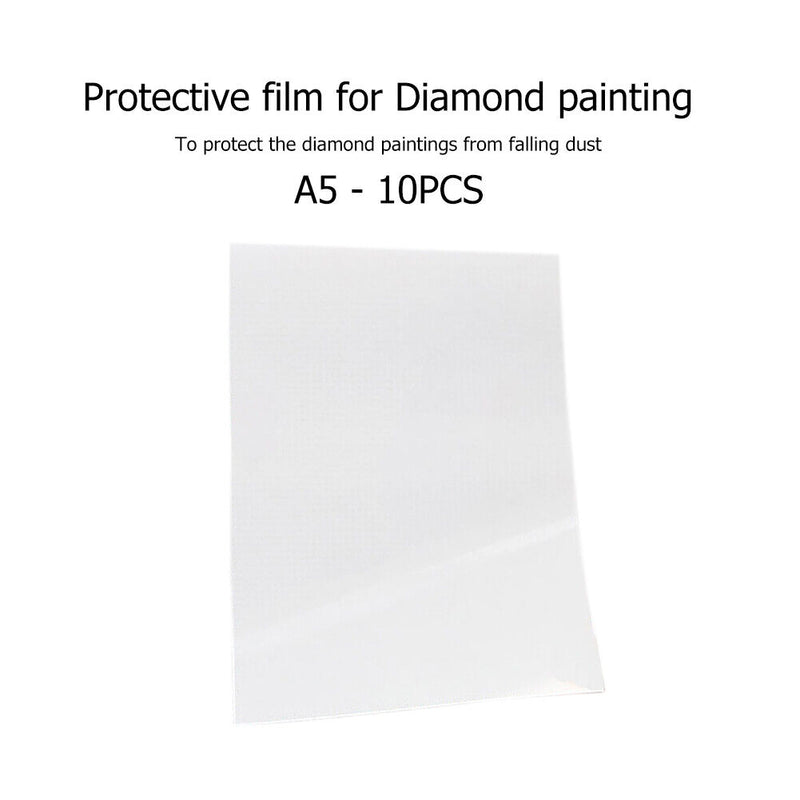 10pcs Release Paper Replacement Anti-Dirty DIY Diamond Painting Cover (A5) Newly