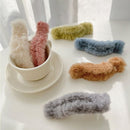 Headdress Hair accessories Hair clip Plush fleece Duckbill clip Hair catch