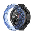 Transparent Smart Watch Cover for Huami Amazfit T-Rex PRO/T-Rex (Purple) Newly