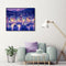 Painting By Numbers DIY Night Sky Ship Canvas Oil Wall Art Picture Ornaments Kit