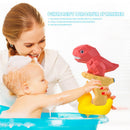 Mini Dinosaur Water Gun Toys Kids Fall Resistant Outdoor Props for Beach Game