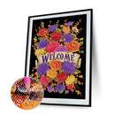 5D DIY Diamond Painting Chrysanthemum Full Drill Rhinestone Mosaic Art Pictur