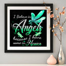 Letter Angel Full Drill Diamond Painting Kit DIY Rhinestone Mosaic Picture Newly