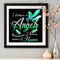 Letter Angel Full Drill Diamond Painting Kit DIY Rhinestone Mosaic Picture Newly