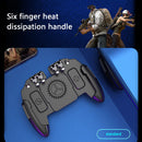 Mobile Shooting Gaming Game Controller w/ Cooling Fan Gamepad for PUBG Joystick