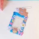Cartoon Lanyard Cute Campus Card Package Card Cover ID Holder Protective Case