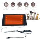USB 3 Level Electric Heating Pad Pet Dog Cat Bed Warmer Home Office Chair MatN.#
