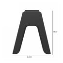 V Shape Grip Holder for NS/NS OLED Game Controller Handgrip Bracket (Black)