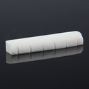 Buffalo Bone Guitar Bridge Nut Saddle for 6 String Classical Guitar White Newly