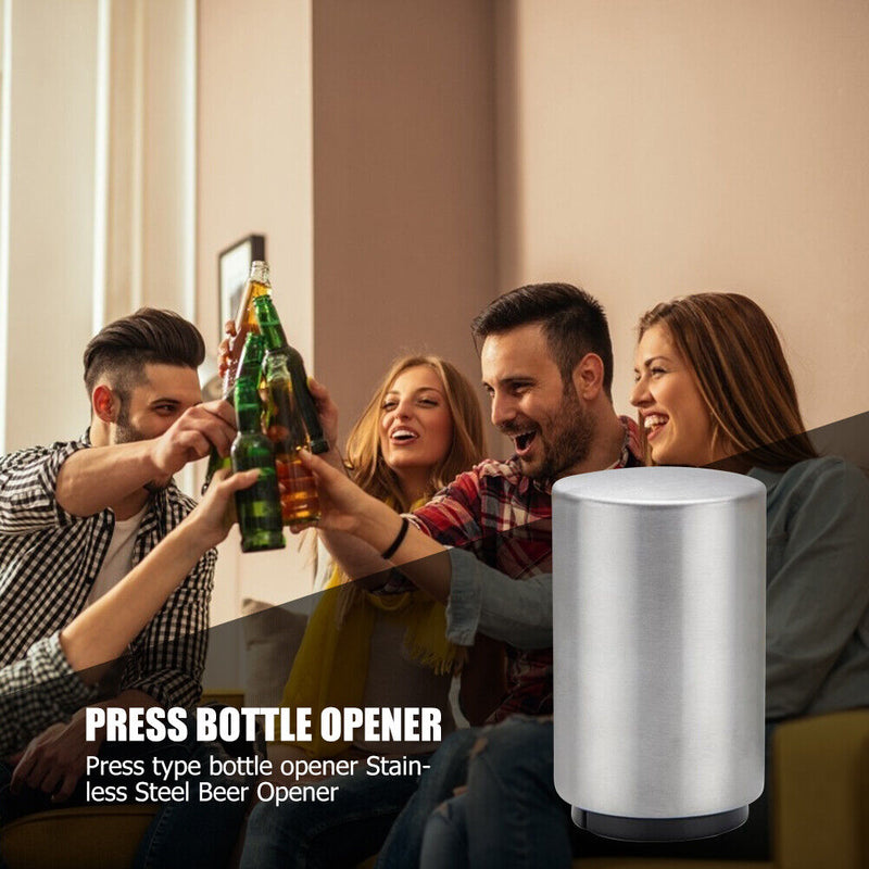 Automatic Magnet Beer Bottle Opener Juice Stainless Steel Opener Kitchen Ga