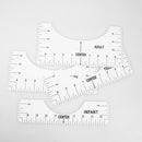 4pcs T-Shirt Guide Ruler Alignment Fabric Centering DIY Craft Sewing Access
