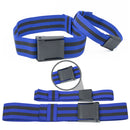 2x BFR Fitness Occlusion Bands Hip Building Blood Restriction Belt (Blue) Newly