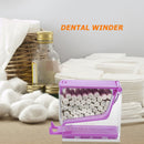 Dental Orthodontic Cotton Roll Dispenser Press Type Box Organizer (Pink) Newly