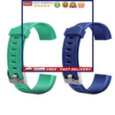 Watch Bands - 2 Pack Replacement Soft Sport Strap Compatible with ID115Plus H
