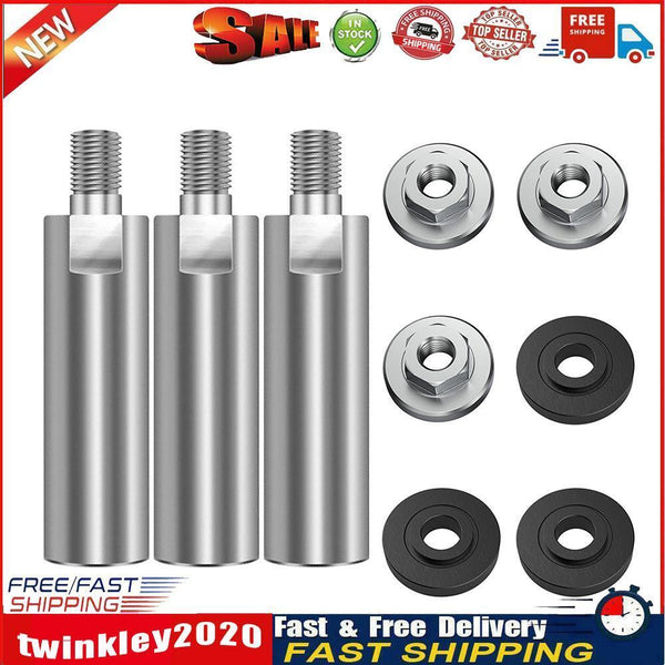 Angle Grinder Extension Connecting Rod Polishing Connection Shaft (3pcs) Newly