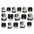 400pcs 1uF - 1000uF 24 Values SMD Aluminum Electrolytic Capacitors Kit Newly