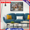 Snow House 5D Diamond Painting Rhinestone Full Square Drill for the Room End
