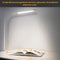 LED Desk Lamp - Flexible Swing Arm Desk Night Light with Clamp - 12W White