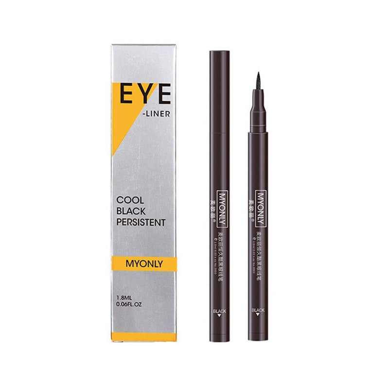 Waterproof Black Liquid hard head fast dry Cosmetics Eyeliner Makeup